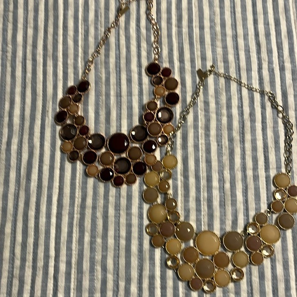 Set of two statement necklaces - Picture 1 of 3